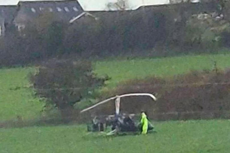Bolton helicopter crash as witnesses see aircraft 'spinning' and ...