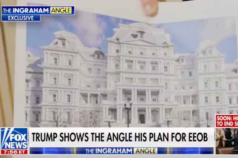 Trump plans to paint this historic building in latest renovation plans