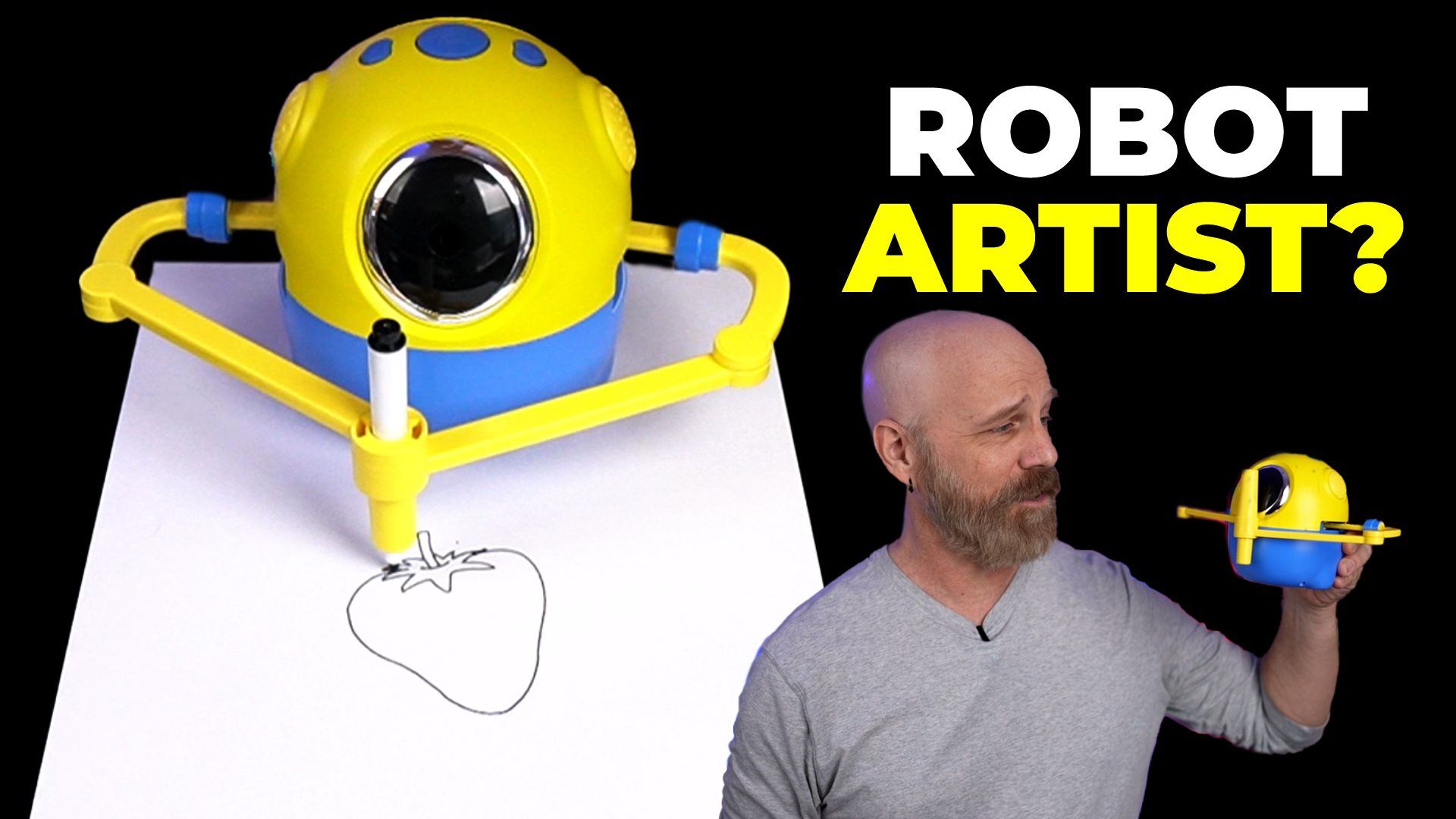 Can This Robot Artist Teach Me How to Draw?