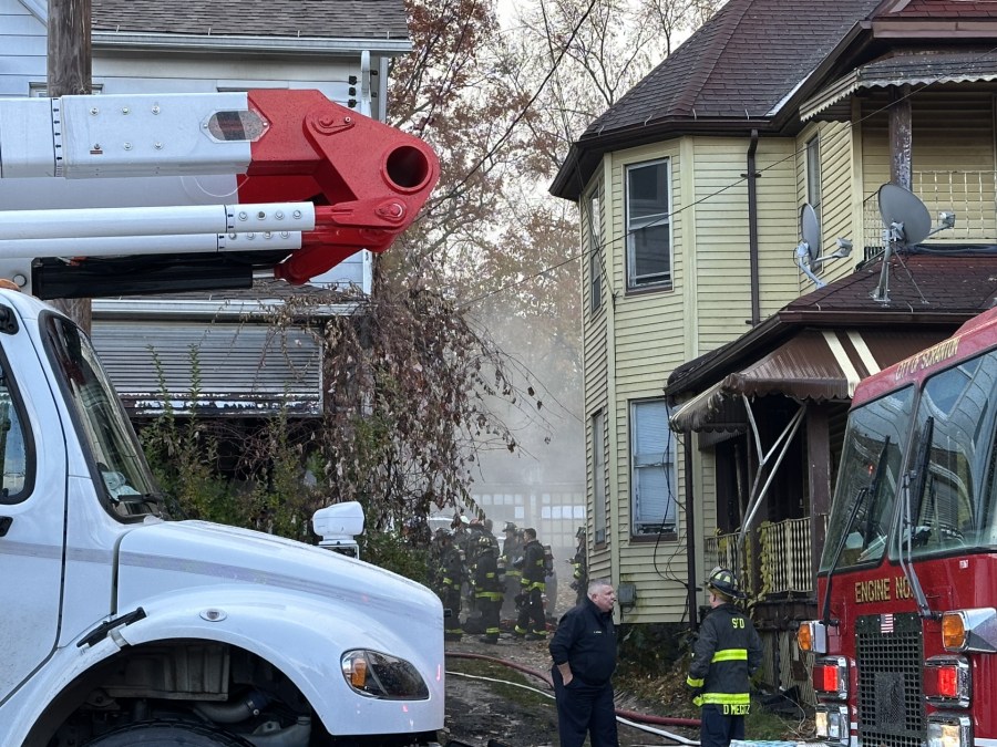 One displaced after house fire in Scranton