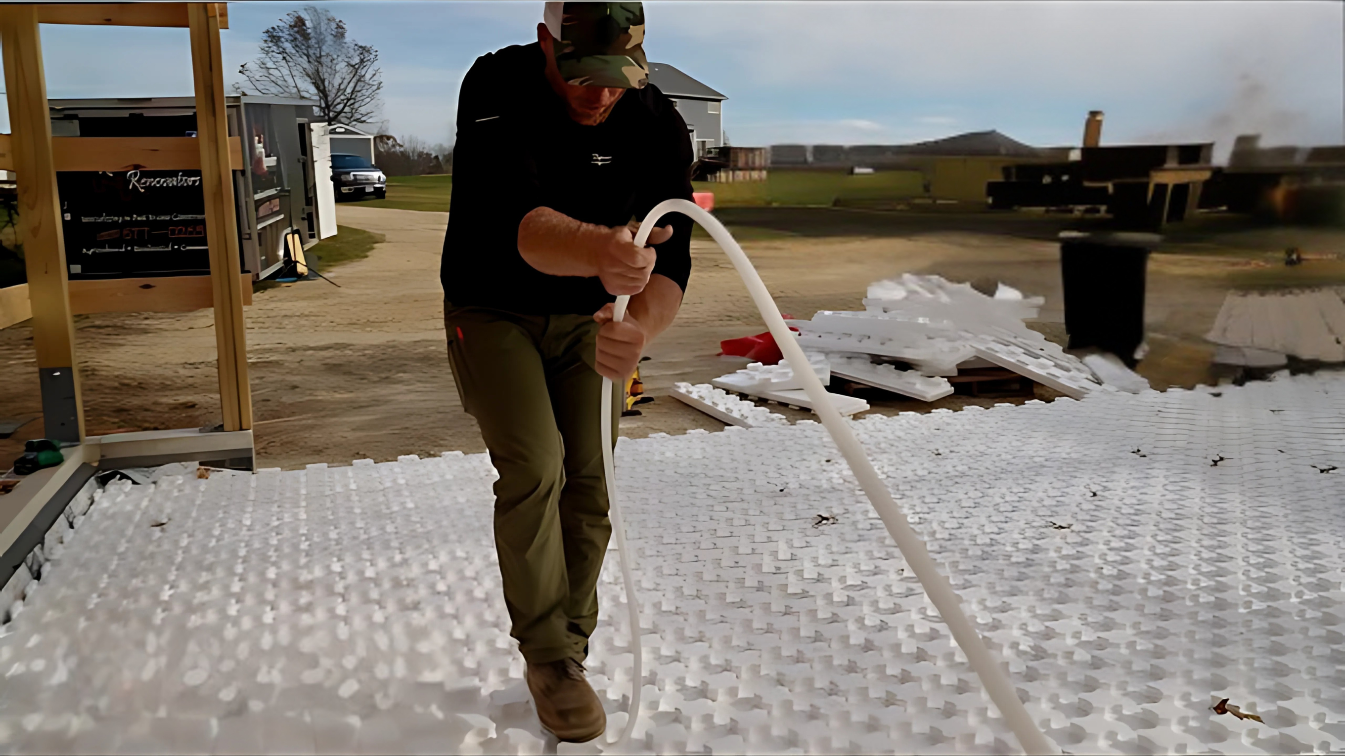 My Dream Shop Ep. 19: Installing Radiant Heat PEX Tubing