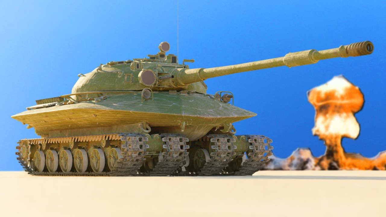 This Tank Can Survive A Nuclear Bomb - Soviet Monster Object 279