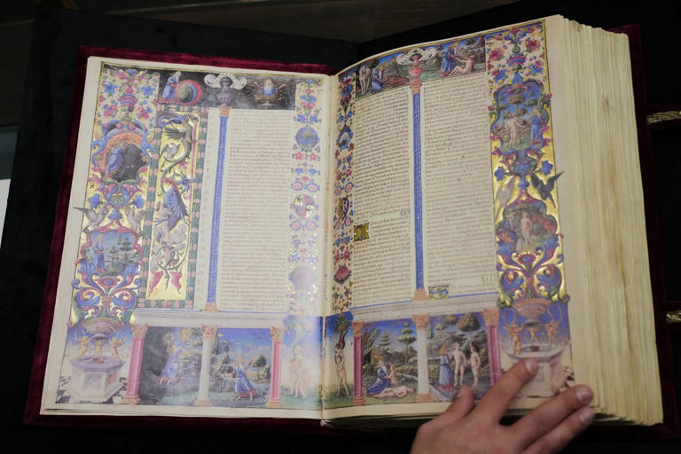 One of the most spectacular Renaissance illuminated manuscripts, a ...
