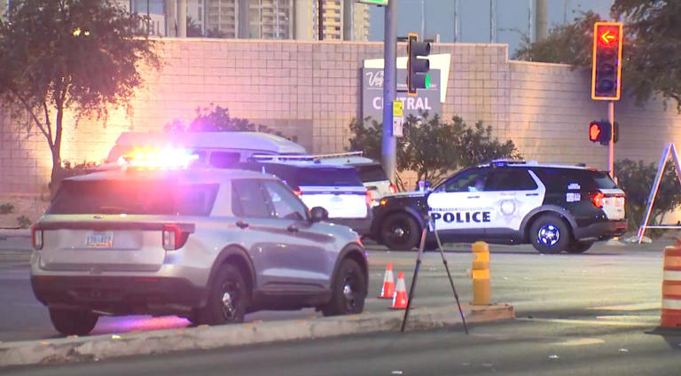 Driver arrested, officer injured after police pursuit east of Las Vegas ...