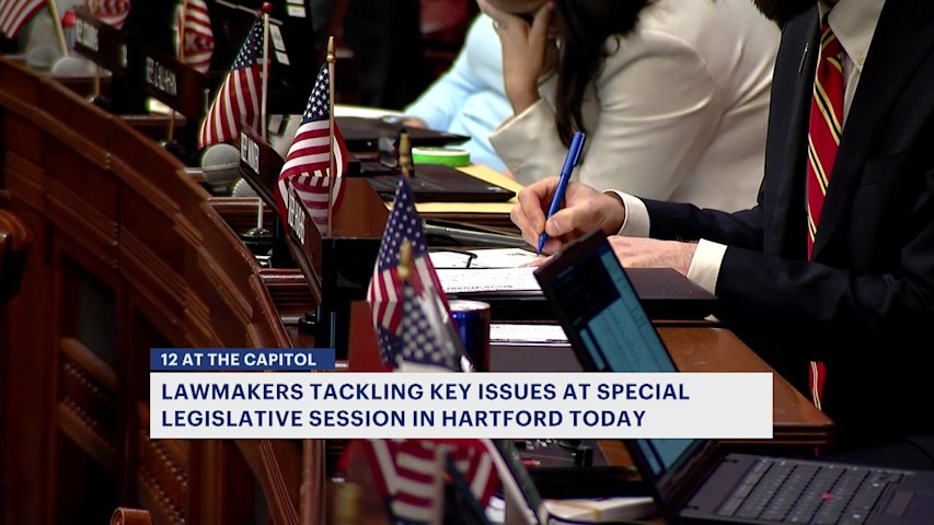 Connecticut General Assembly continues special session today