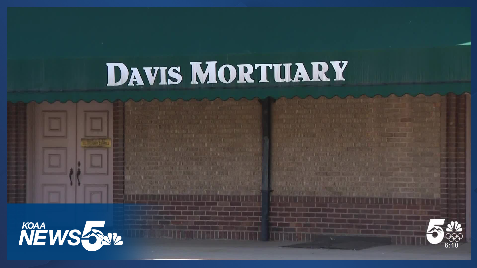 Davis Mortuary Scandal Update County Extends Disaster Declaration
