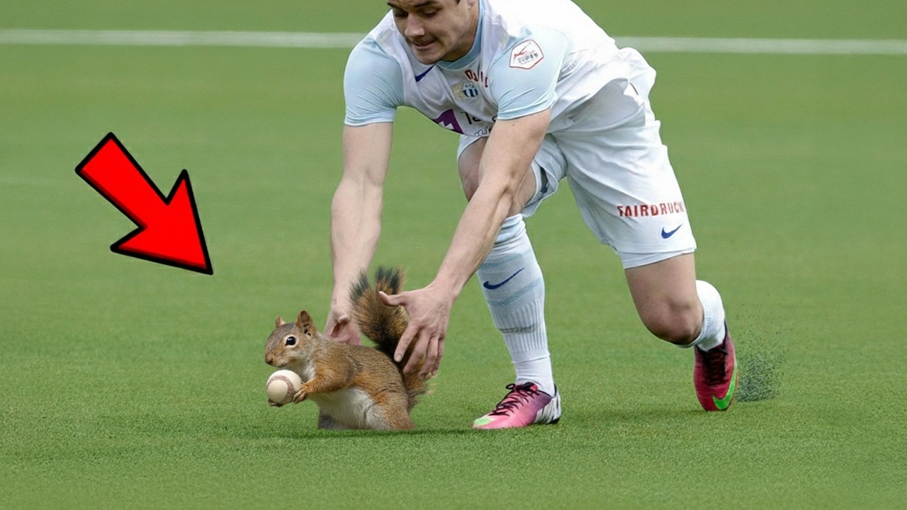 Animals hilariously crash live sports