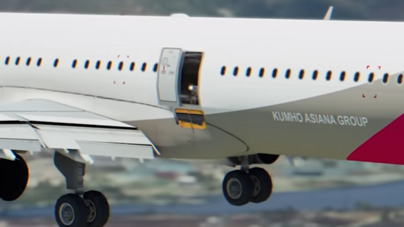 How One Passenger Opened the Door in Mid-Air Leaving 12 in Hospital