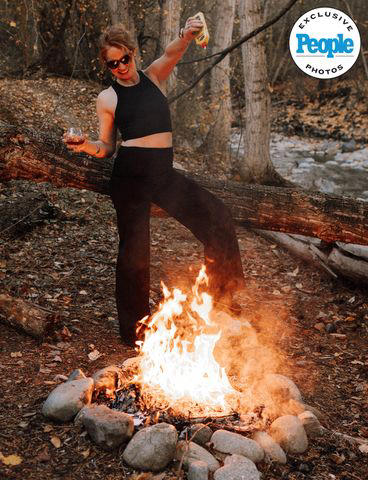 Christine Genevieve Photography Lindsay Hordal by the fire