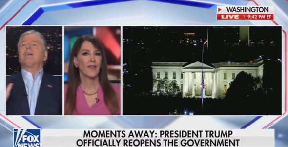 Agitated Fox News host Hannity left flustered after guest drops Trump ...