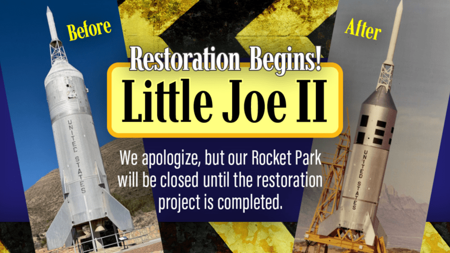 NM Museum of Space History Rocket Park temporarily closed for artifact ...