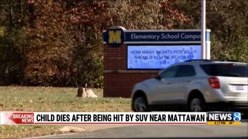 Child dies after being hit by SUV near Mattawan