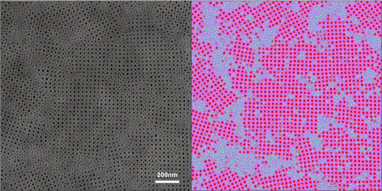 Machine learning teaches membranes to sort by chemical affinity