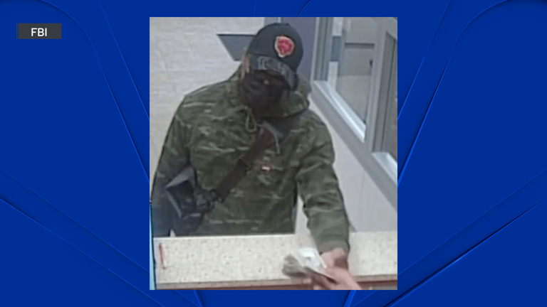 FBI releases images of man wanted for bank robbery in western suburb of ...