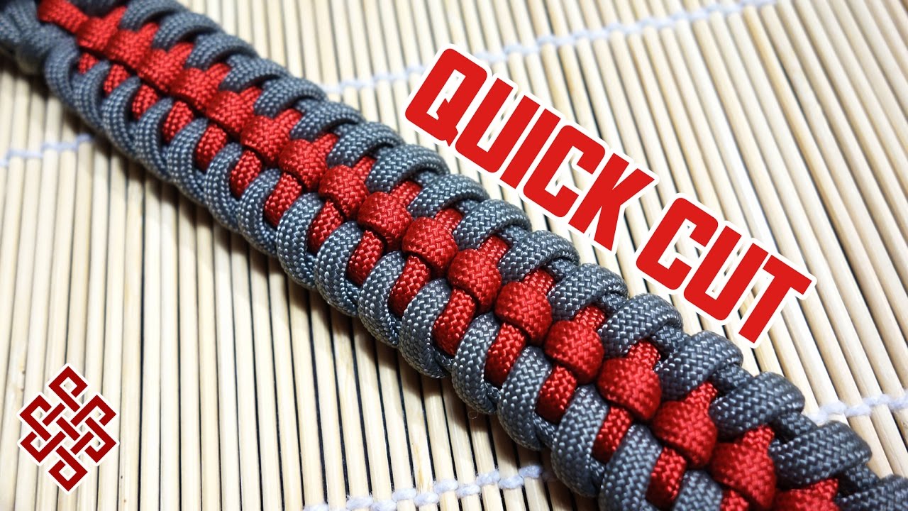 The raid knot paracord bracelet – tutorial you can't miss