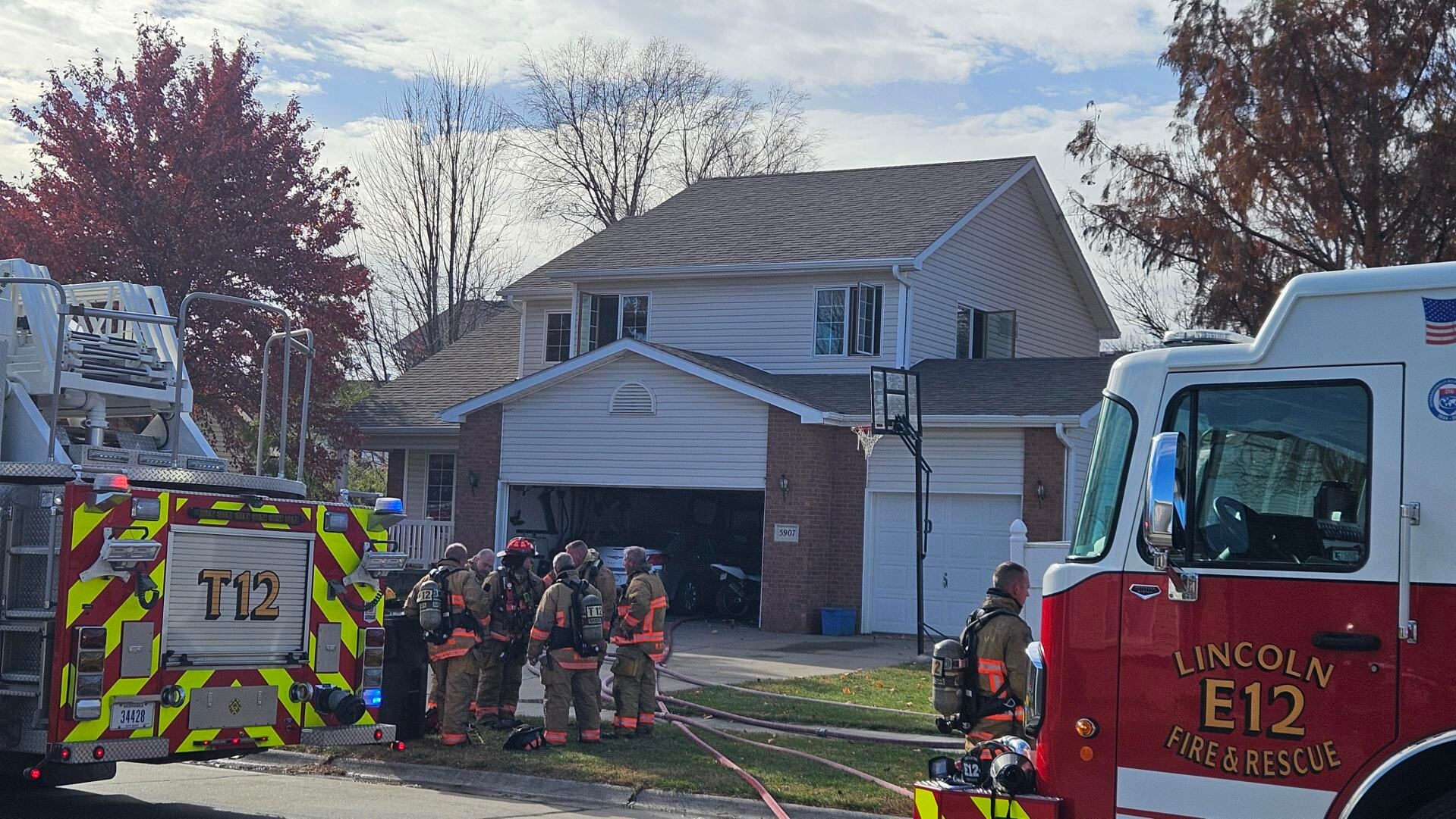 House fire sends one to hospital in southeast Lincoln