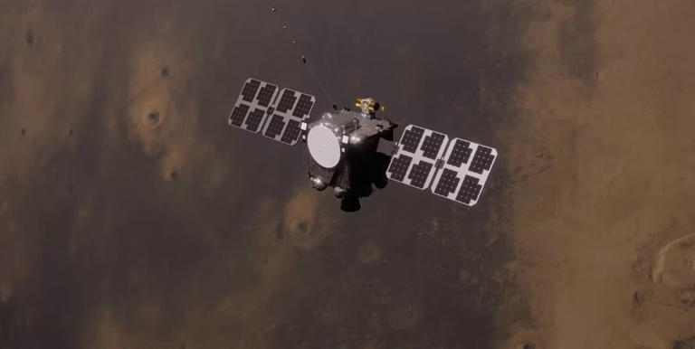 ¡Vamos de ESCAPADA!: Los pequeños orbitadores de bajo coste de la NASA examinarán la atmósfera de Marte.