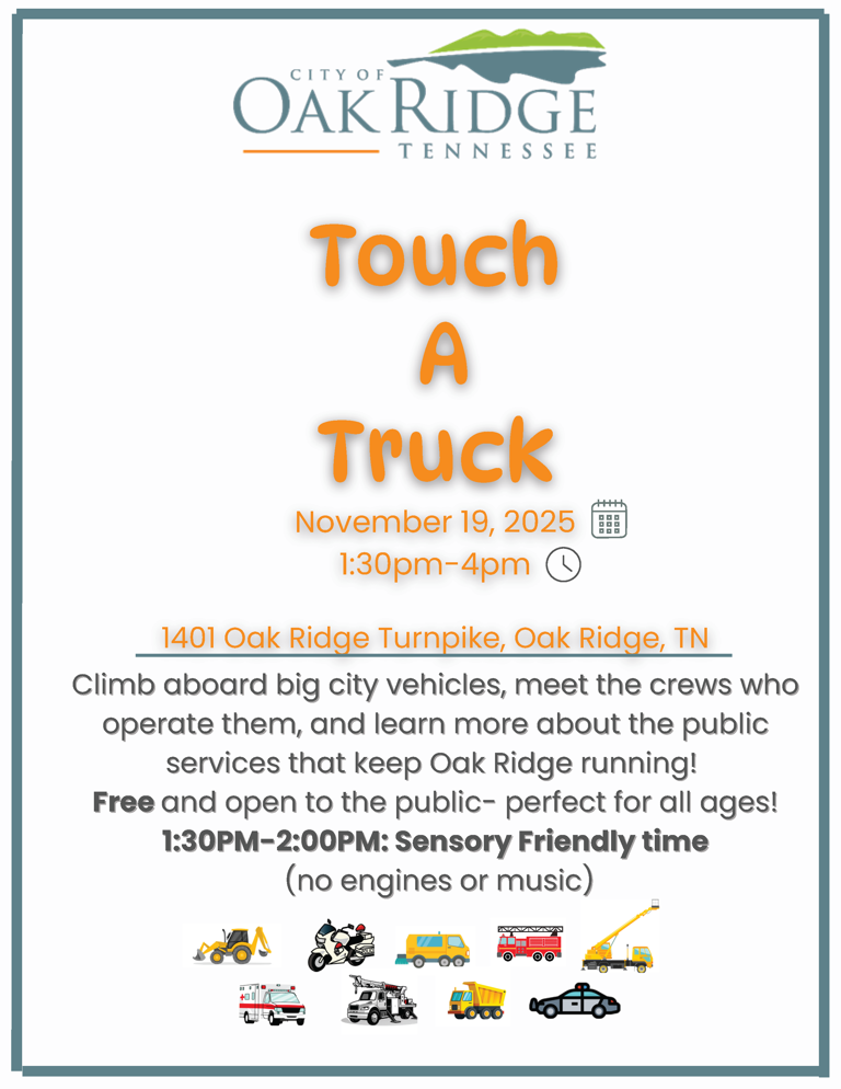 Get the kids (and big kids) out for Touch-a-Truck event on Nov. 19 in ...