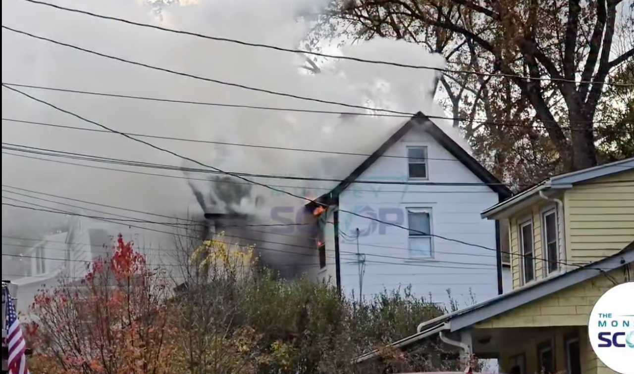 2-alarm fire causes lane closure in Rockland County