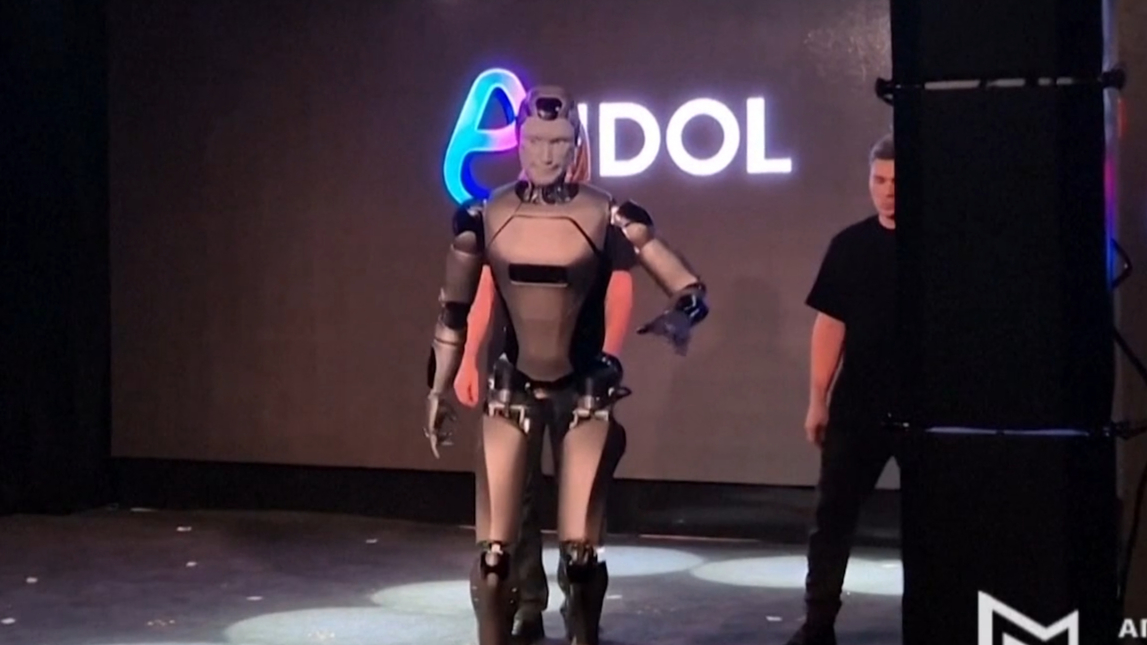 Watch: Russia's landmark AI robot collapses in seconds on debut