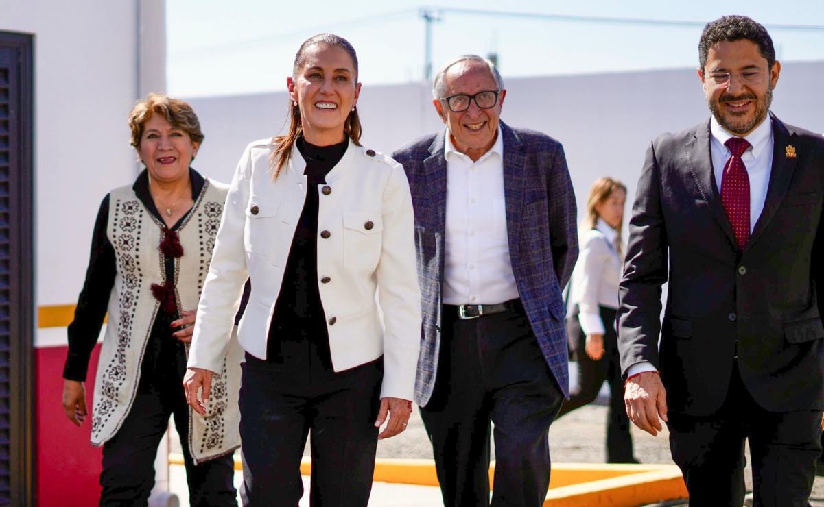 La presidenta Claudia Sheinbaum durante el inicio de operaciones de las Clínicas de Medicina Familiar del ISSSTE en Tecámac, Estado de México este jueves 13 de noviembre de 2025. Foto: Presidencia
