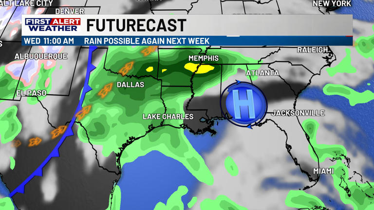 FIRST ALERT FORECAST: A warm weekend ahead, staying dry through early ...