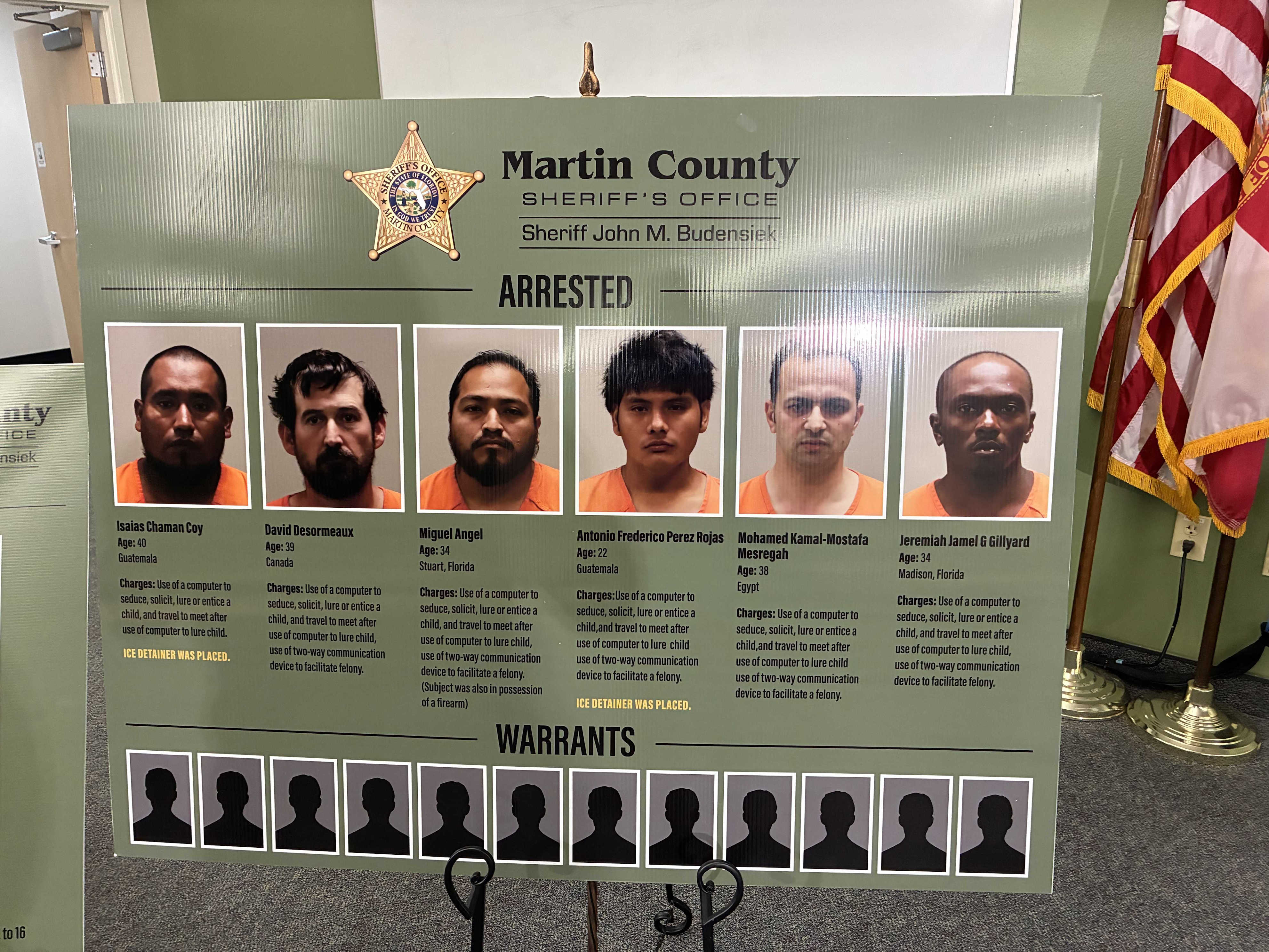 'They thought they could hide behind the screen' Suspected child