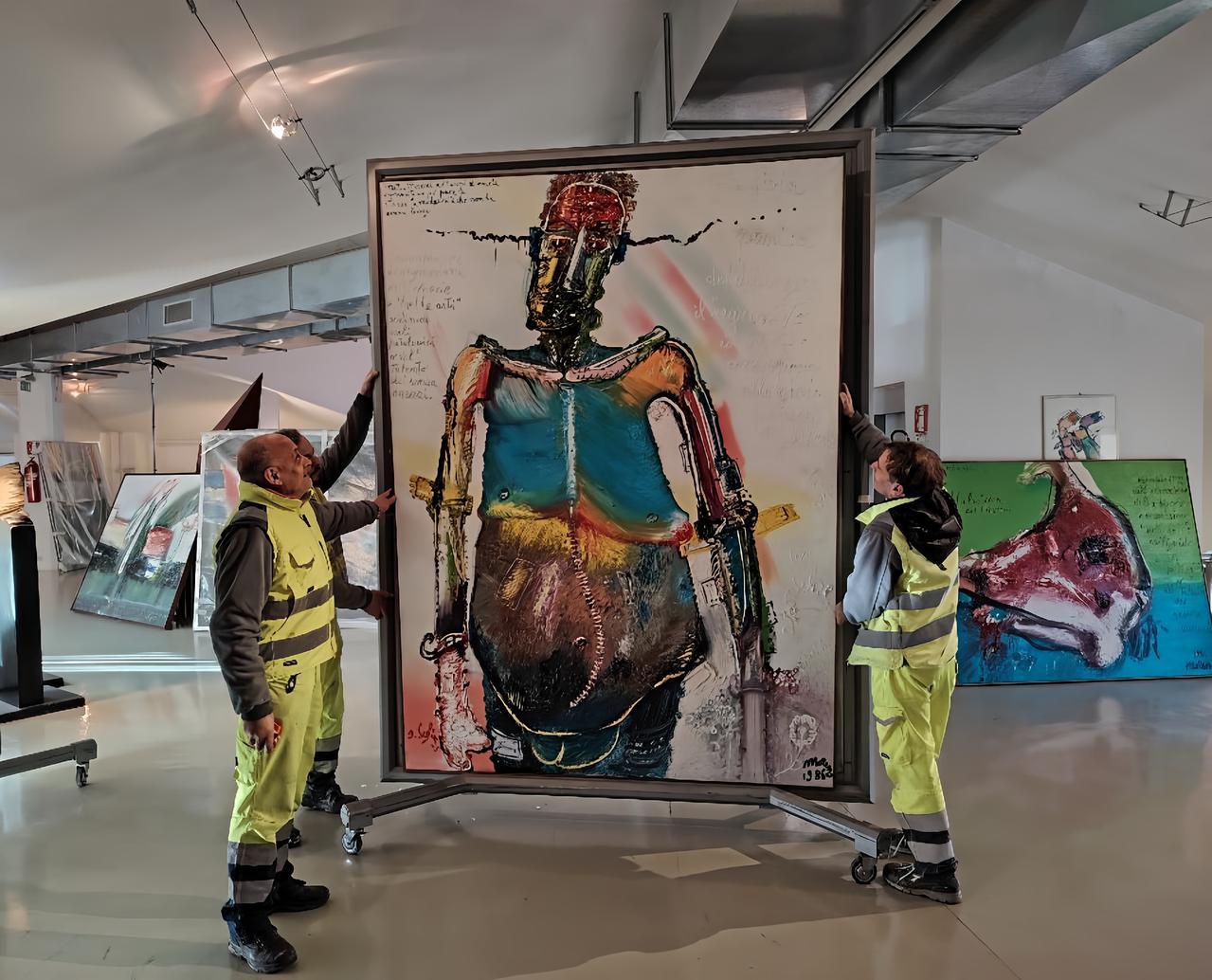 Moreni torna a ’casa’: mostra alla Stoppioni