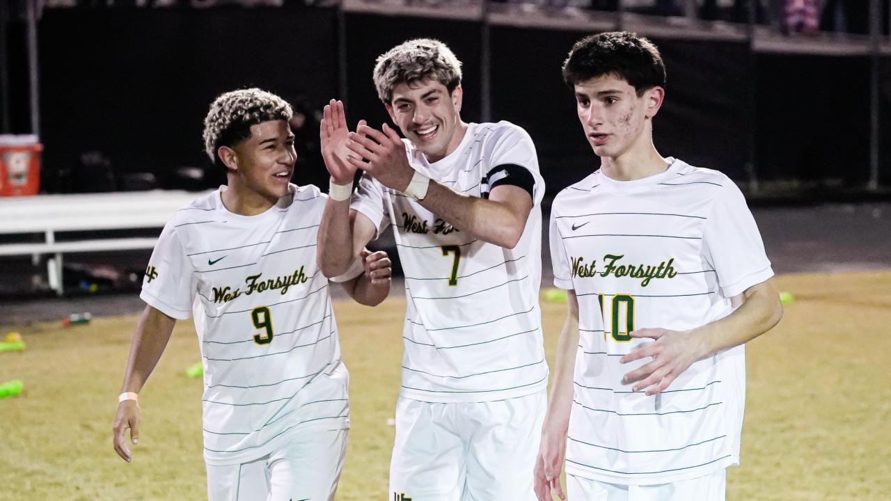 West Forsyth stuns Myers Park with golden goal to win 8A west title