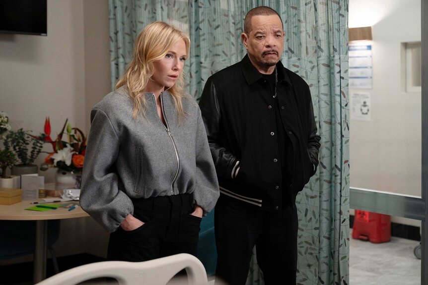 Sgt. Amanda Rollins and Sgt. Odafin 