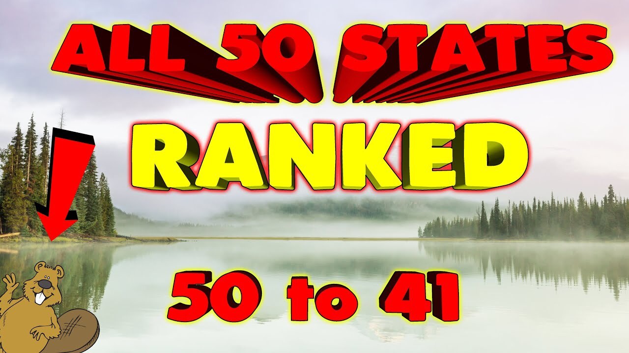 All United States RANKED by Nickname. Where did your state rank? Part 1