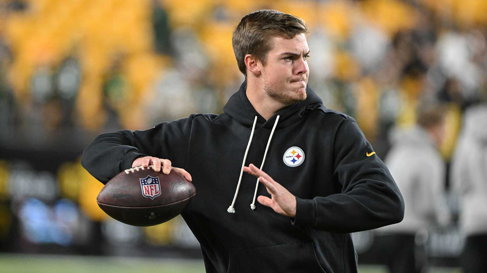 Steelers’ Will Howard reveals where he ‘literally’ stores Aaron Rodgers ...