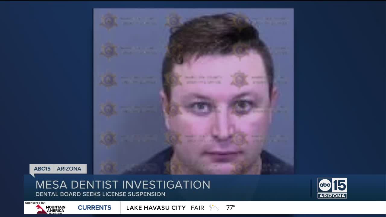 Dental board moves to suspend license of dentist accused of luring a minor