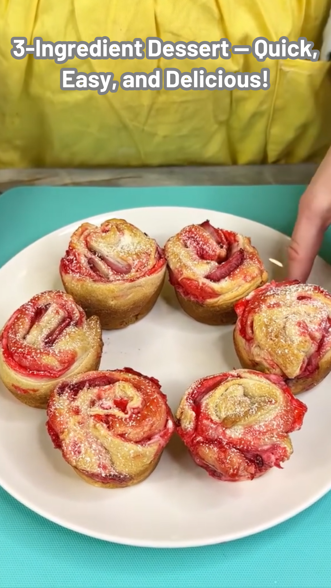 3-ingredient dessert — quick, easy, and delicious!