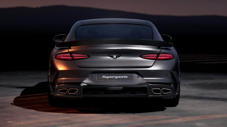 Crikey, the new 657bhp, rear-drive Bentley Supersports is a non-hybrid ...