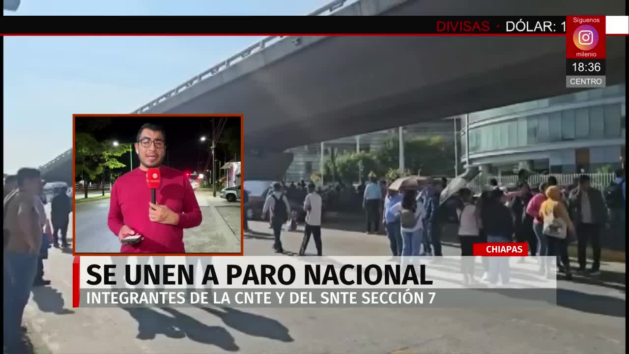 Maestros de la CNTE y del SNTE sección 7 toman edificios públicos en ...