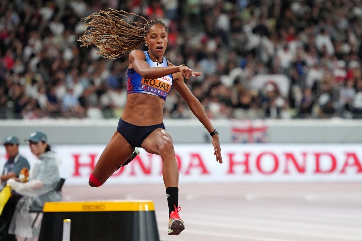 Powerful photos reveal Venezuelan triple jump queen Yulimar Rojas