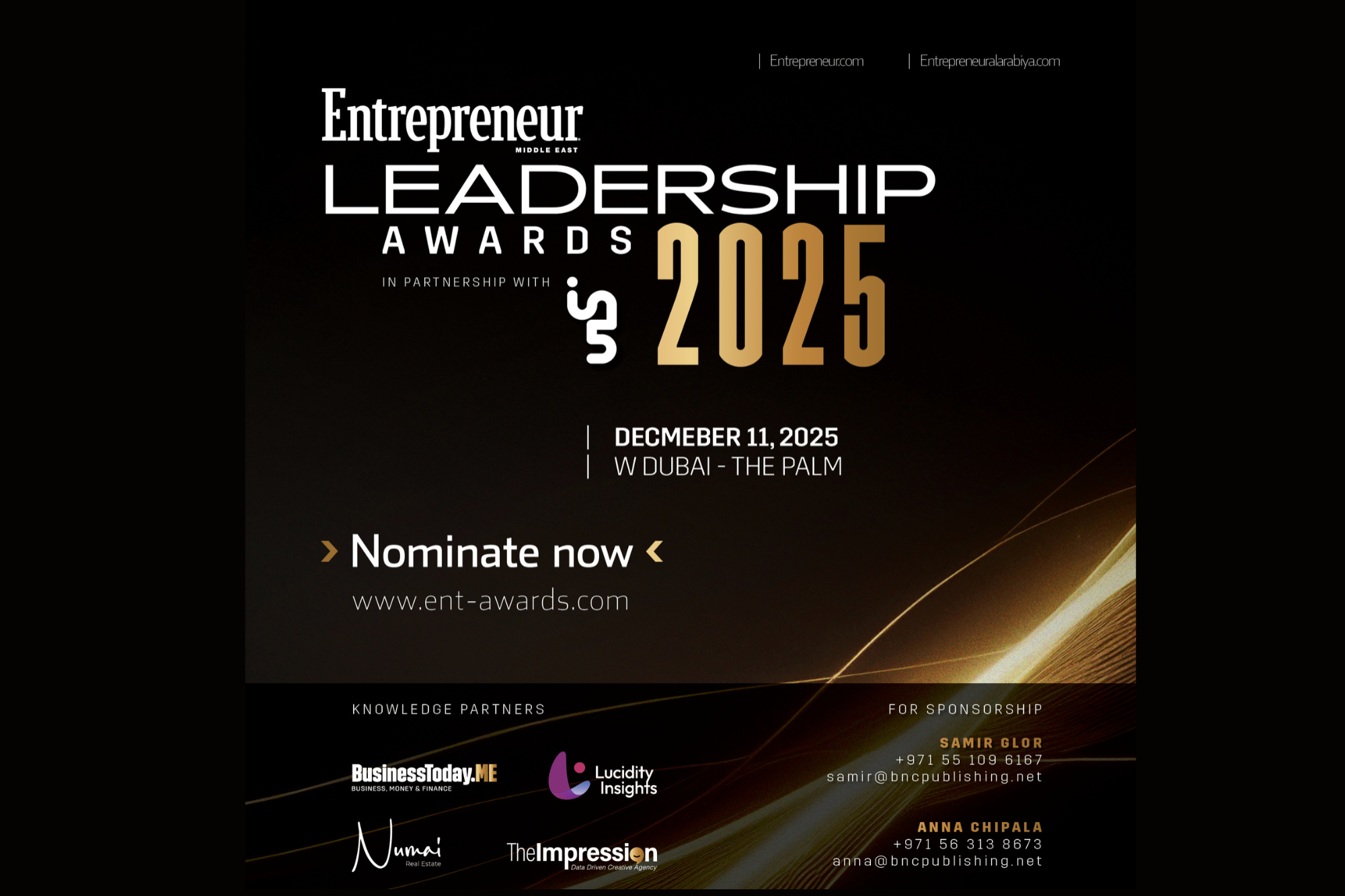 Nominations Now Open for the Entrepreneur Middle East Leadership Awards ...