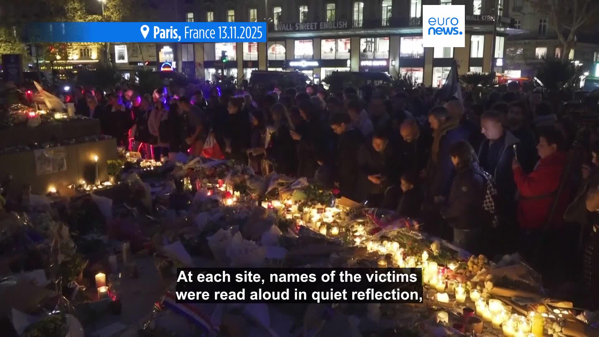 A decade on, Paris still carries the memory of the night of the 13 ...