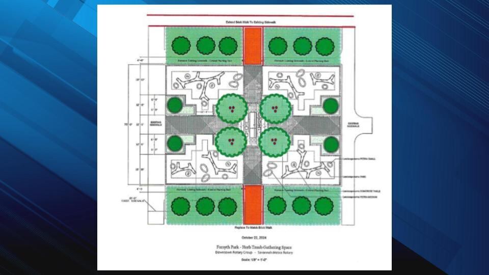 Feedback needed for new gathering space at Forsyth Park