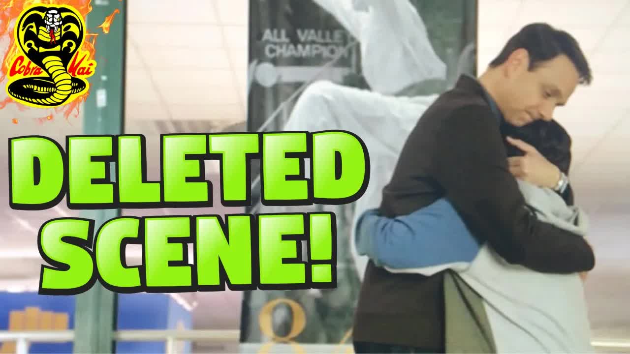 REACTING to Cobra Kai DELETED SCENE "Karate Legend"