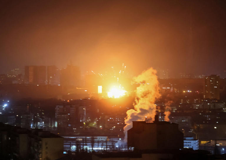 Ukraine live: Zelensky condemns ‘wicked attack’ on Kyiv as 5 dead