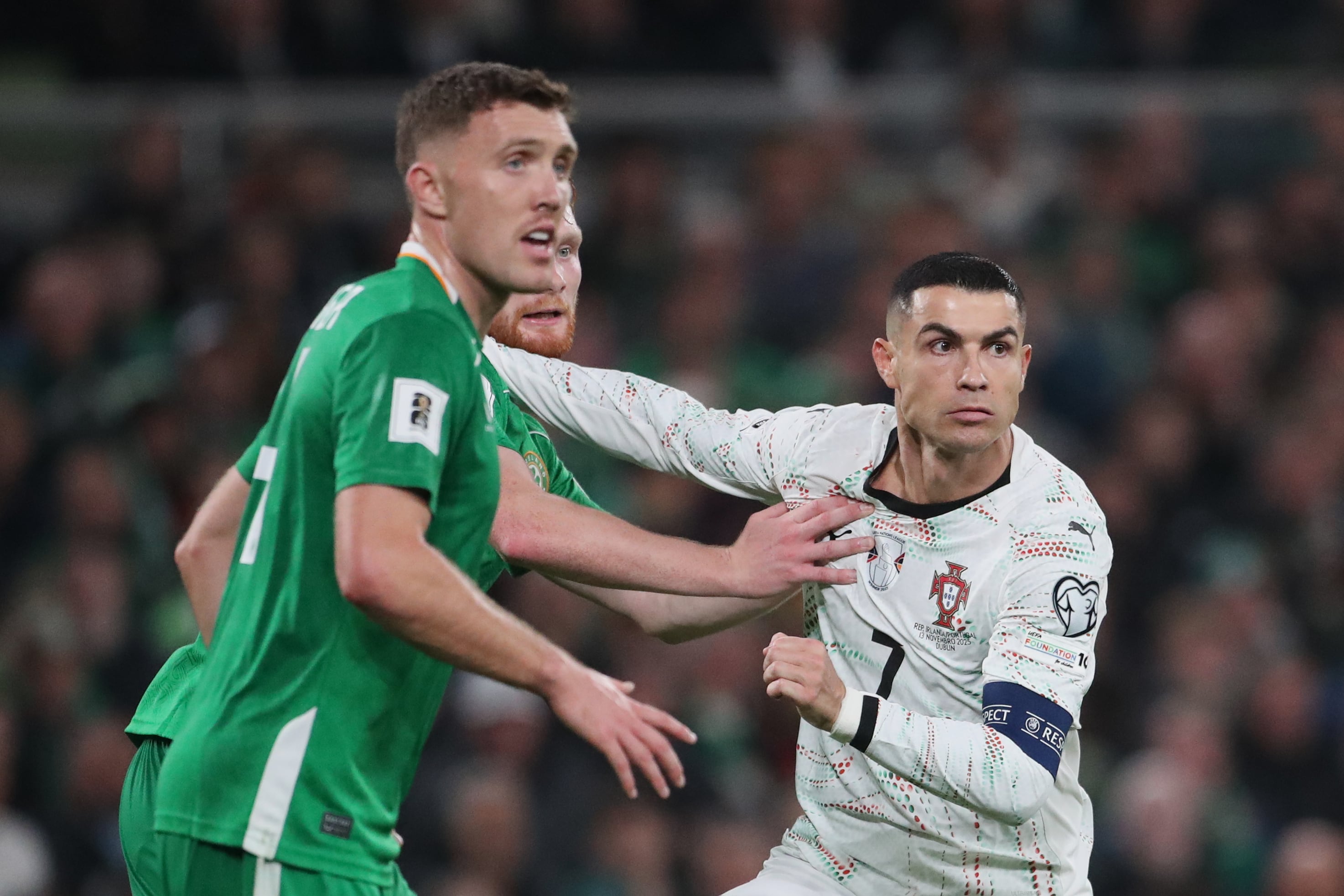 Cristiano Ronaldo in danger of missing World Cup opener after red card ...