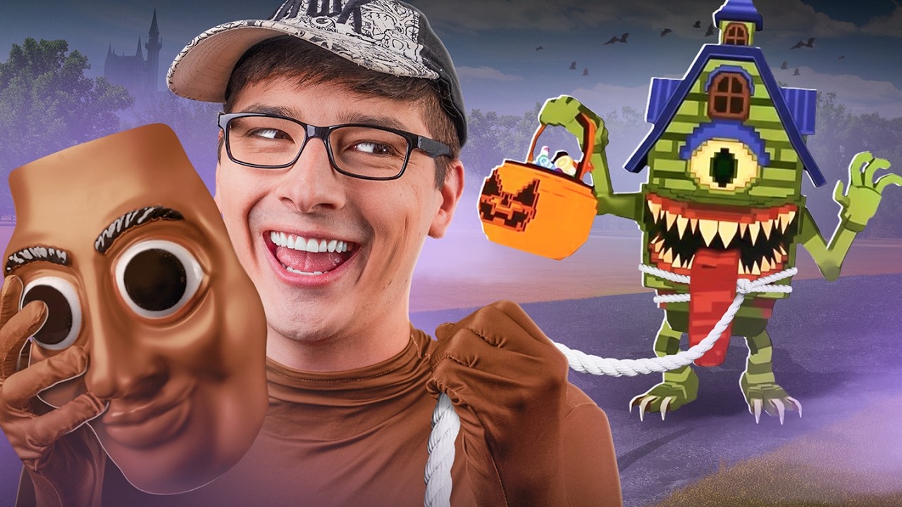 Steal a Brainrot IRL (HALLOWEEN)