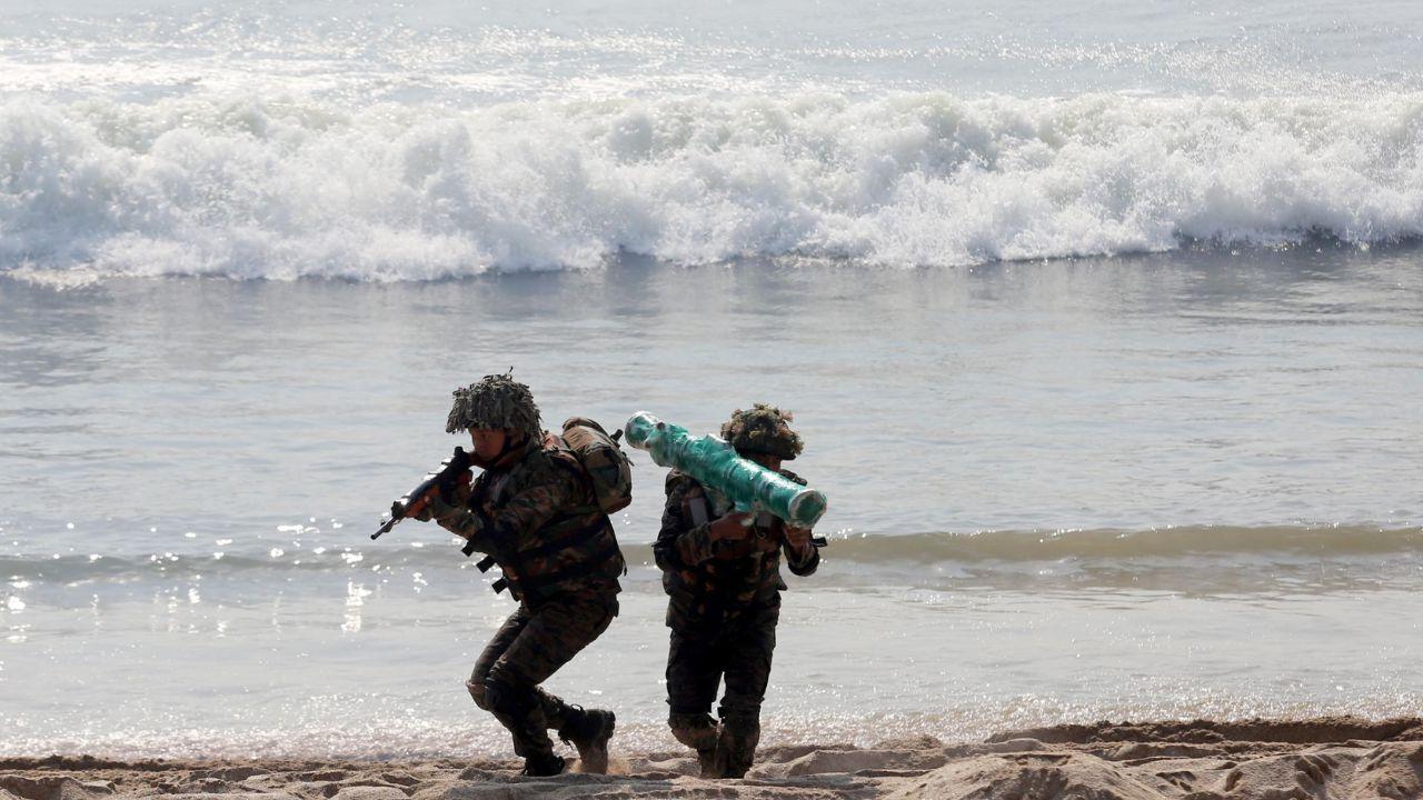 IN PHOTOS Indian armed forces conduct TriServices exercise Trishul 2025