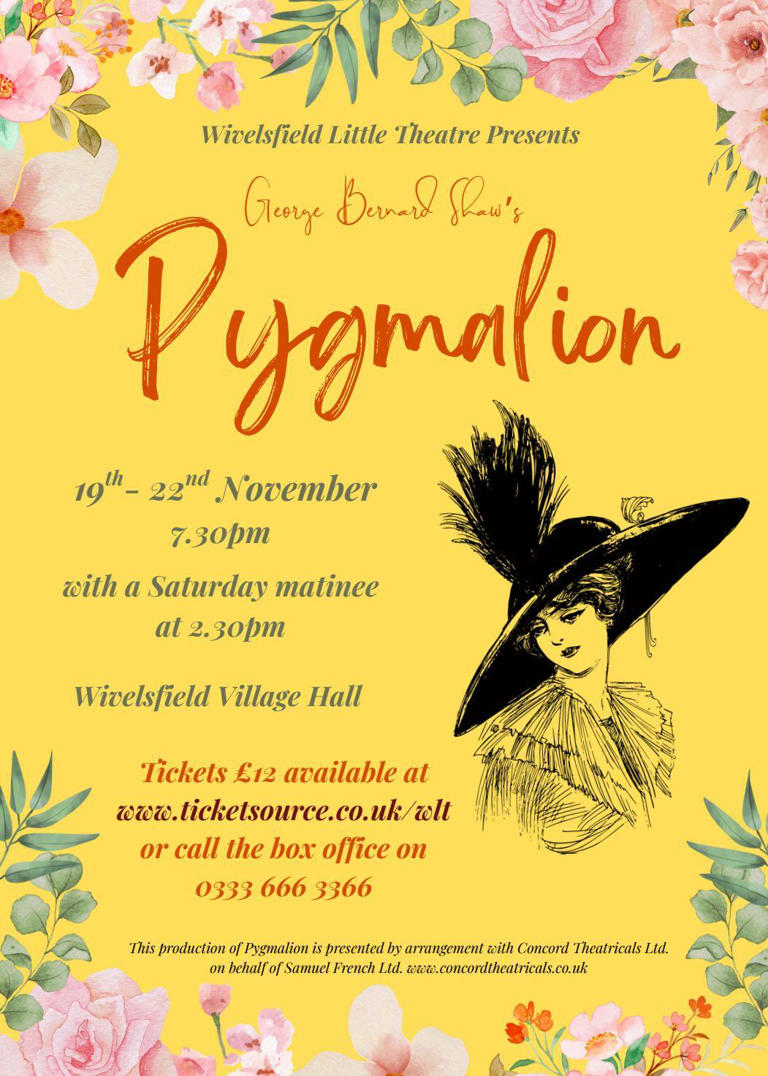 From flower girl to fine lady: Wivelsfield Little Theatre bring Shaw’s ...