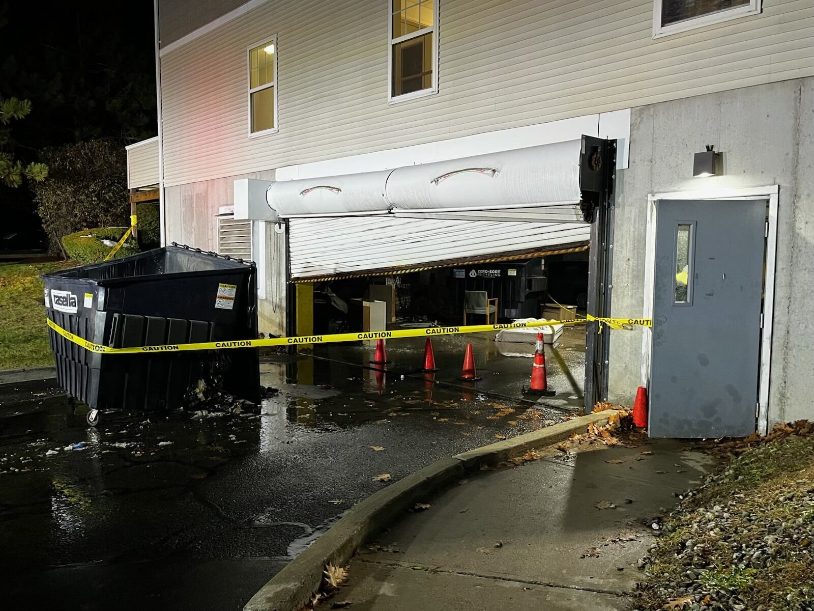 Dumpster fire evacuates residents from senior housing complex