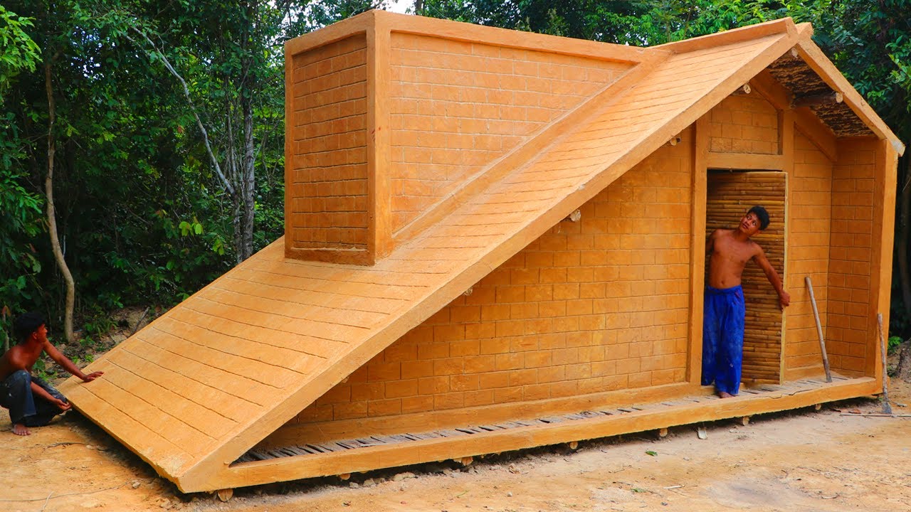 He Built a Modern Millionaire’s Villa in 100 Days With Primitive Tools ...
