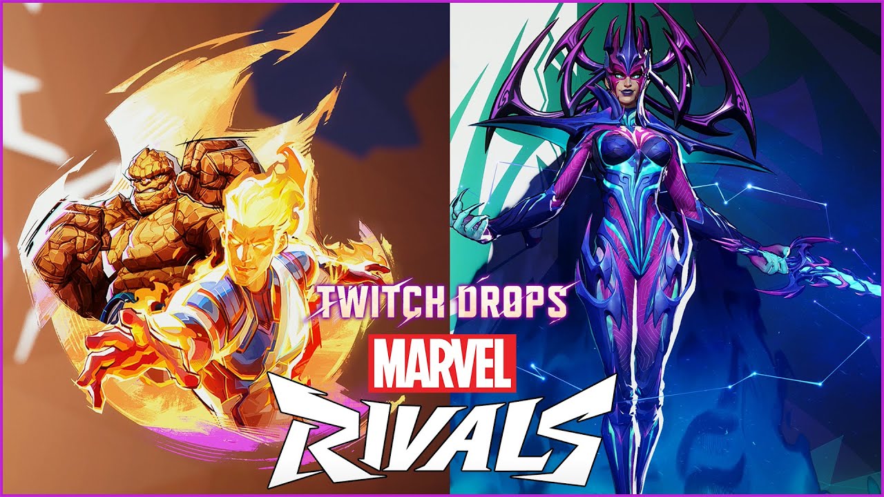 Marvel Rivals new season 1.5 Twitch drops live!