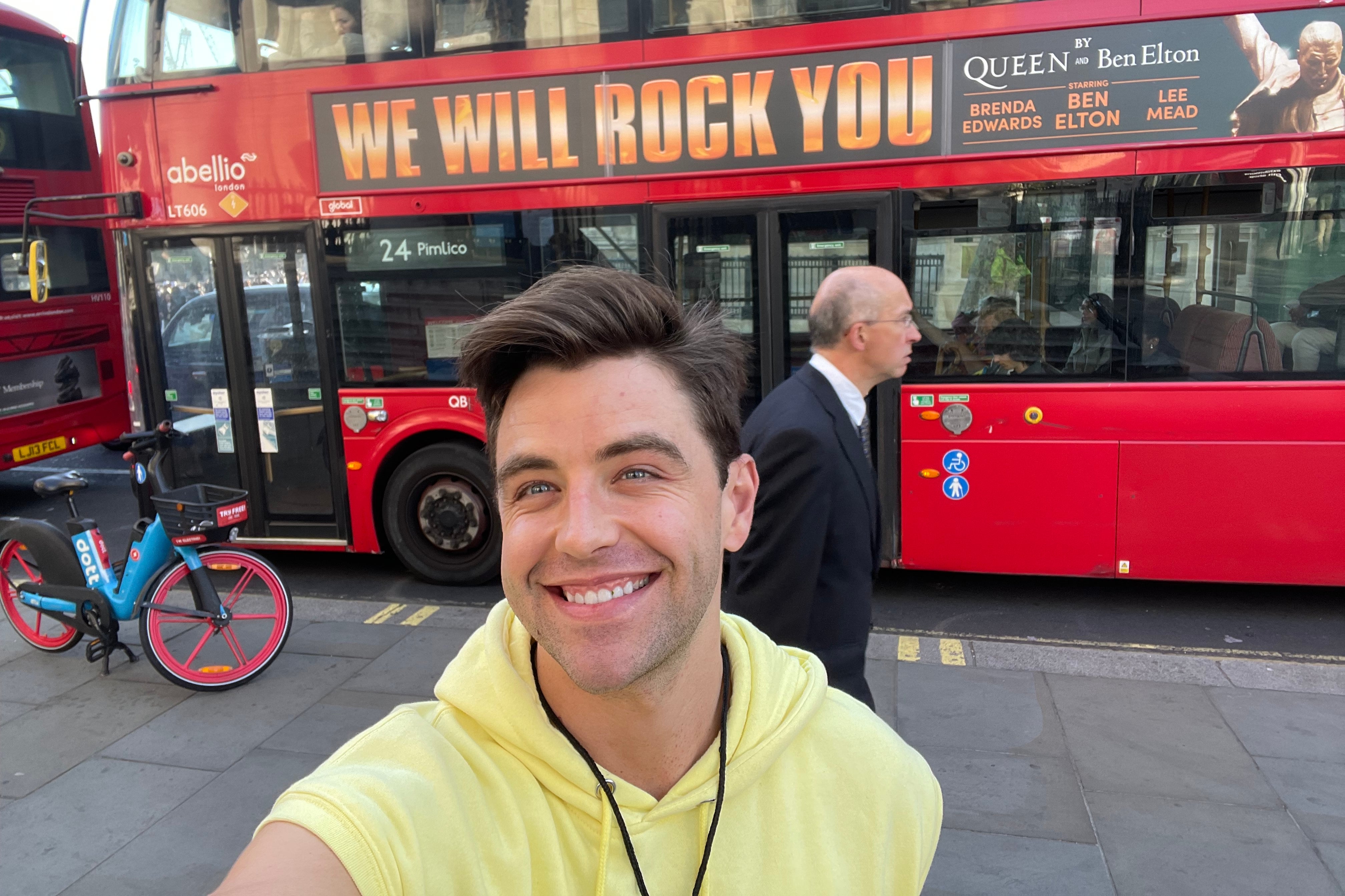 Mr Nurden’s first major West End role was in We Will Rock You